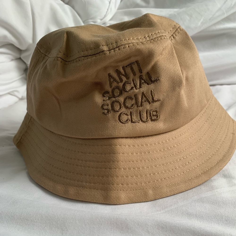 Anti Social Club bucket hat
